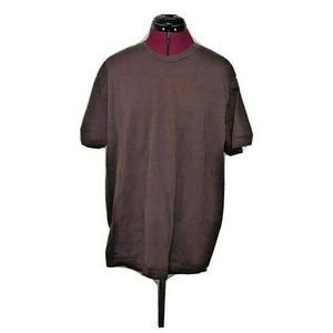 Arizona Mens T Shirt Size XXL Brown Short Sleeves